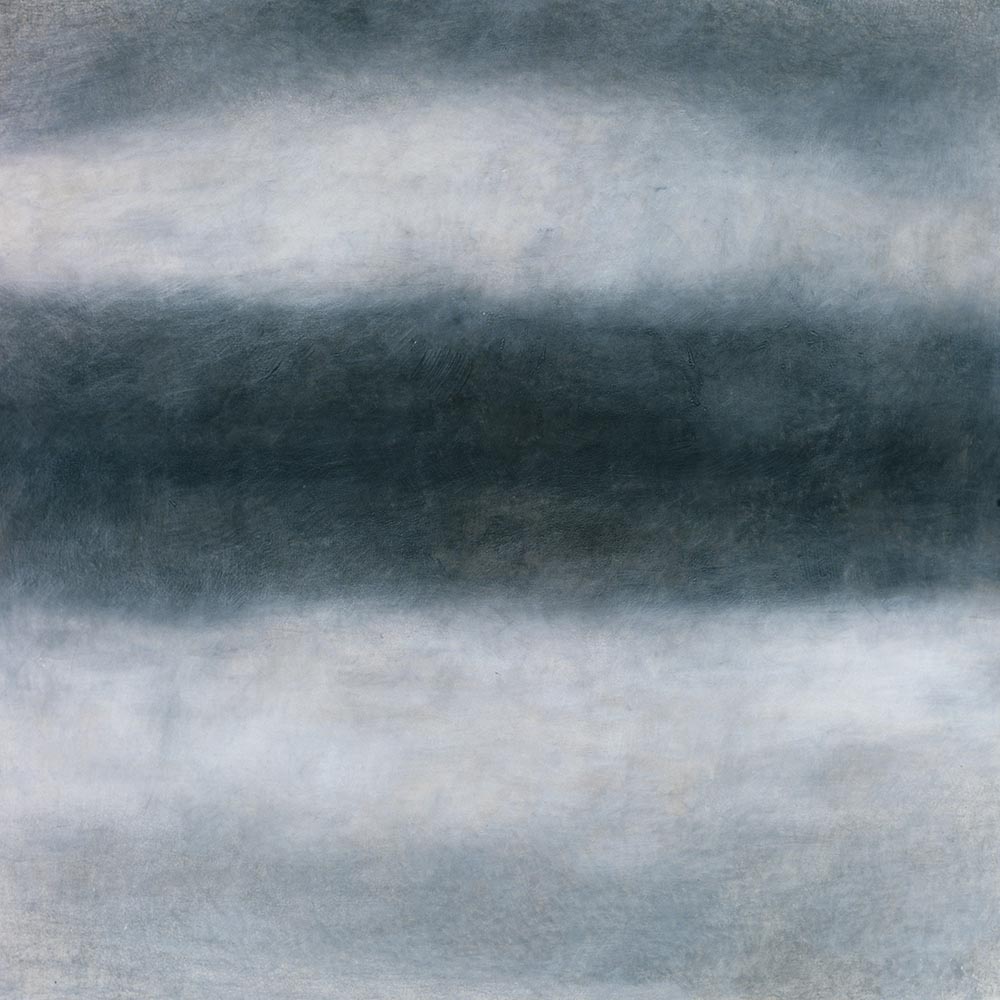 Nachtwolken 3 | Kreide auf Papier | 148 x 148 | 2005